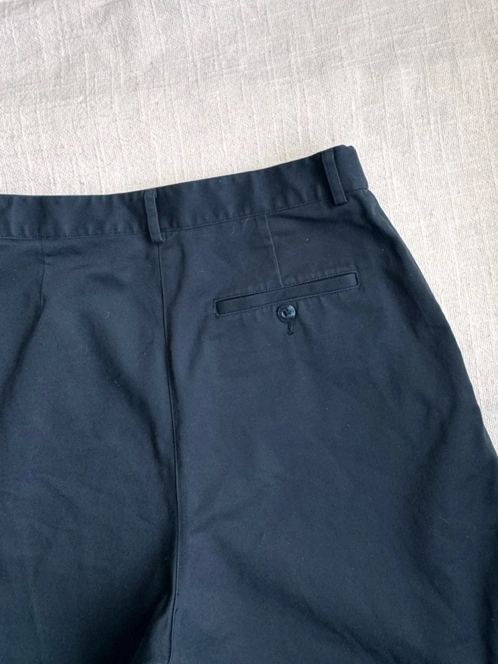 LL Bean  Original Fit Women’s Blue Shorts 100% Cotton Outdoors Hiking SZ 12